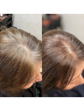 アビアン バイ レオネ 芦屋店(avien by Leone) 明るい白髪染め・髪質改善