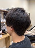 【メンズカット】刈り上げないマッシュ/鎌取/中島