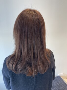 ジュール くずは駅前(Jour) ピンクカラーロングスタイル