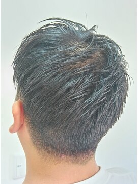 ポプラ 刈り上げ/メンズカット