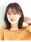 【ナチュラルスタイル】外ハネミディアム