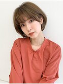 【30代・40代奈良】まとまり艶ショートボブ/髪質／うるは