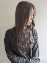 エル セルカ 高田馬場(el CERCA) ラベンダーミルクティー×美髪ストレート