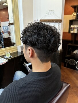 シャンプーボーイアネックス(SHAMPOO BOY Annex) メンズマッシュ スパイラルパーマ 佐世保