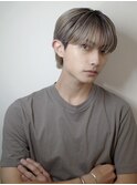 アッシュ/メンズカラー/透明感/ツーブロック