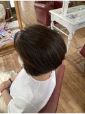 大人ショートボブ