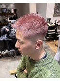 #メンズカット#ブリーチ#ブリーチ1回#メンズダブルカラー