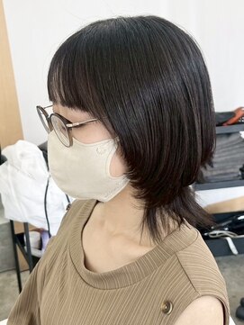 クローズ(cross-z) 顔周り/レイヤーカット/ハッシュカット/韓国/東川口/浦和美園