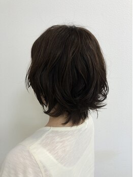 ヘアーアクト(hair act)の写真/【岐阜/長良】エイジングの悩みを解決するカラー薬剤を厳選◎髪や頭皮への負担を軽減♪艶感あふれる髪へ。