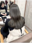 オリーブグレージュ/透明感/ブリーチなし/名古屋/栄/伏見/丸の内