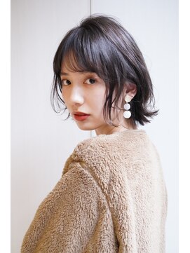 ロンドロゼ 池袋(Lond rose) ♪暗めカラー/韓国風巻き/レイヤーカット/マロンベージュ/9