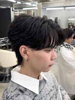 エデアンルクラ 下通(EDEAN Leclat)&nbsp;熊本フェザーパーマ フェザーショート メンズパーマ MEN'S HAIR
