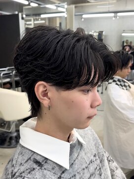 エデアンルクラ 下通(EDEAN Leclat) 熊本フェザーパーマ フェザーショート メンズパーマ MEN'S HAIR