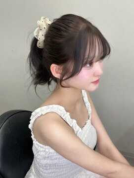 リッカ(LICCA) 〔LICCA AMANE〕結んで盛れる顔まわりカット