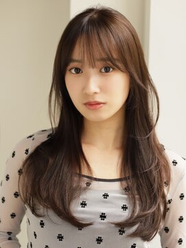 コレクティブワーク 表参道 渋谷(COLLECTIVE WORK) 【宮田茉悠】レイヤー チョコレートカラー 透明感カラー[表参道]