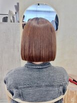 ビューバイネオリーブ 用賀店(Beau'r by neolive)&nbsp;黒髪クラゲヘアーオリーブグレー小顔ココアベージュ[用賀]