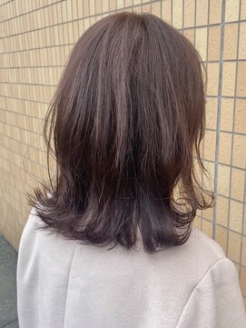 ふわっとhairにシアーピンク♪