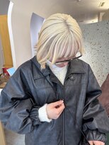 ユルク(JURK nagoya)&nbsp;【chiwa style】ホワイトブロンド