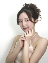 ステラ(Stella)&nbsp;銀座ヘアセット。宣材サロモ編。元気なカールアップVOL2.0