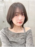ボブ/ブリーチなし/髪質改善/イノアカラー/韓国ボブ/立川ボブ