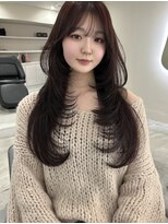 デディトゥ ルイール(dedyto luire)&nbsp;札幌大通レイヤーカットハッシュカット髪質改善韓国ボブ顔周り