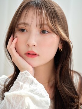 リトル 銀座(little) 王道くびれ韓国ミディ×艶髪透明感カラー