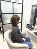 白髪ぼかし/白髪改善カラー/ショート/透明感カラー/脱白髪染め
