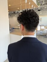 サロン(SALON)&nbsp;刈り上げパーマ/スーツスタイル/ビジネスパーマ