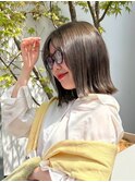 イメチェン/ボブ/透明感カラー/前髪/表参道/原宿