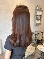 ディーヴァヘアーエズ(DIVA hair Eze) 艶ウォームブラウン×韓国風顔周りレイヤー