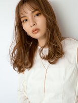 アッシュ 東戸塚店(Ash)&nbsp;パーマ風ゆる巻きミディ