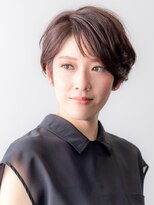 ダブル(DOUBLE) ハッシュカットグレージュデザインカラーツートーンカラー高松