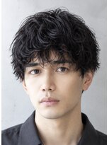 ゼンコー アオヤマ(ZENKO Aoyama)&nbsp;マッシュ×ニュアンスパーマ【メンズパーマ表参道渋谷原宿】