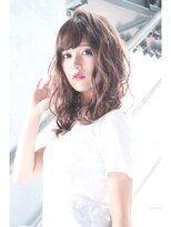 ヘアサロンエム 川越(HAIR SALON M) パールベージュ☆スィートミディ