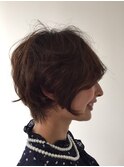 鈴木保奈美風ショート