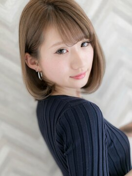 ローマ ギンザ(ROMA Ginza) 『ROMA』清潔感×透明感ブランジュナチュラルワンカールボブディ