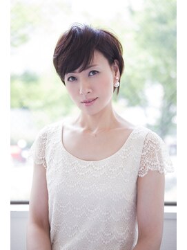 トップシェイプ(TOP SHAPE) 絶壁解消☆イルミナカラー×大人ショート☆上品大人ショート