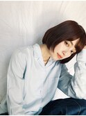 まとまりの良い大人ボブ