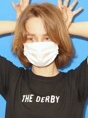 【THE DERBY】POSITIVE #フォギーベージュ#耳かけ#夏#イメチェン