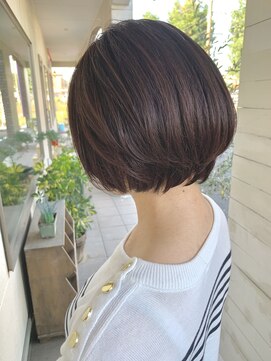 ニコ(hair room nico) アゴラインボブ