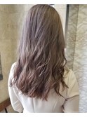 【池袋】ナチュラルロング ミルクティーベージュ