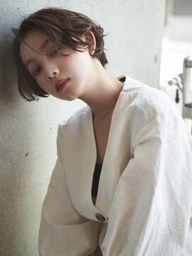 コムマティス 恵比寿ガーデンプレイス(Comme Matisse) ボブ/カーキグレージュ/大人かわいい[恵比寿/恵比寿駅]