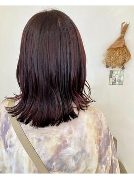 ハル(Hal.) チェリーレッド×ツヤミディ