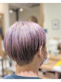 ペールヴァイオレット　ボブショート