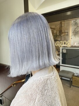 アゴーグ(agog) アイスブルー×ボブ miyuki