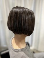 ツムグ 代官山店(TUMUGU) 大人かわいいヘア美髪のススメマッシュボブ白髪ぼかしネビージュ