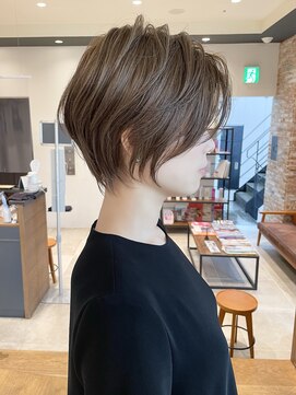 バンプ ギンザ(BUMP GINZA) 《30代40代》白髪ぼかしハイライト×前下がりボブ【イケダ】