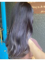 リリ バイ クローバー(lili by CLOVER)&nbsp;ブルーラベンダー/ホワイトラベンダー/レイヤーロング