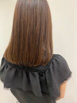 イオエ(ioe)&nbsp;黒髪/ボブルフ/ネビージュ/小顔/ワンレン/髪質改善/グレージュ