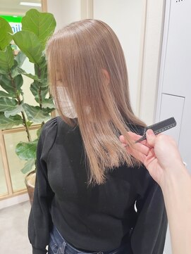 チェレ オレ 新金岡店(Chere ore) 10代20代ハイライト/デザインカラー/ミルキーベージュ